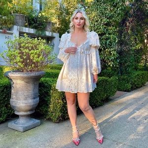 For Love and Lemons Sonia Mini Dress Size S